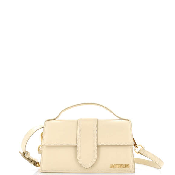 Jacquemus Handbags - Jacquemus Le Grand Bambino Flap Bag Leather